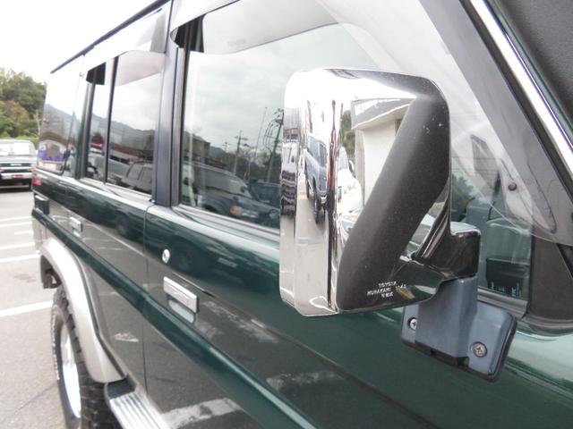 ランドクルーザー７０ ＺＸ　５速ＭＴ　ユーザー下取り車　純正車高　フォグランプ　ガードバンパー　社外ＡＷ５本　ＢＦグッドリッチ製ＭＴタイヤ　社外ＳＤナビ　フルセグＴＶ　Ｂｌｕｅｔｏｏｔｈ対応　バックカメラ　サンルーフ　ＥＴＣ（30枚目）