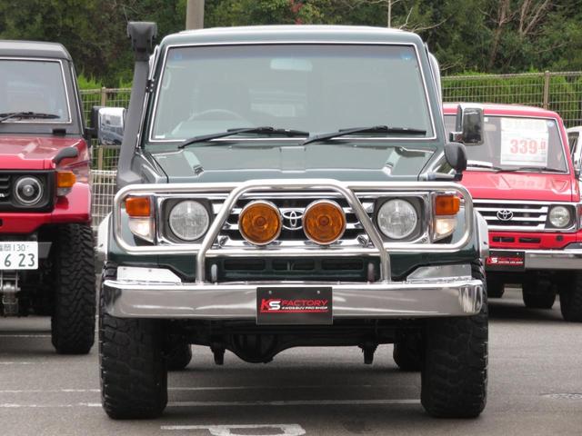 ランドクルーザー７０ ＺＸ　５速ＭＴ　ユーザー下取り車　純正車高　フォグランプ　ガードバンパー　社外ＡＷ５本　ＢＦグッドリッチ製ＭＴタイヤ　社外ＳＤナビ　フルセグＴＶ　Ｂｌｕｅｔｏｏｔｈ対応　バックカメラ　サンルーフ　ＥＴＣ（36枚目）