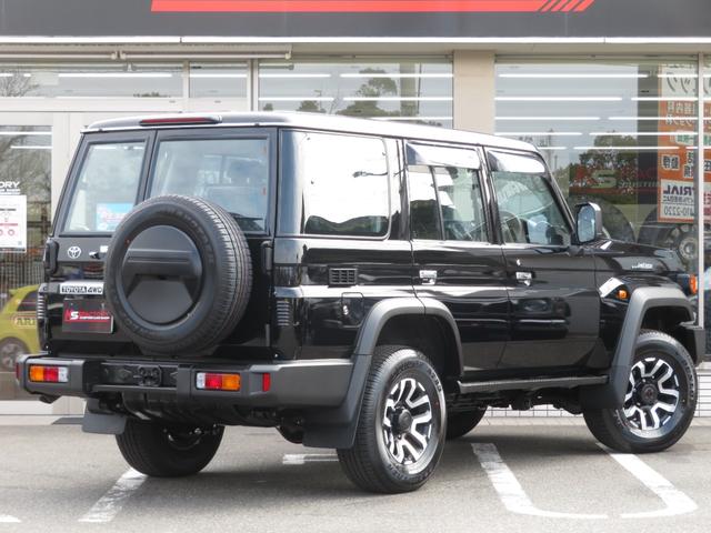 ランドクルーザー７０ ＡＸ　ＡＸ　登録済未使用車　フルノーマル　ＳＤナビ　Ｂｌｕｅｔｏｏｔｈ対応　地デジ　バックカメラ　ＥＴＣ　デフロック　リアヒーター　トヨタセーフティセンス　キーレス　純正マット　前後ドラレコ　コーティング済（6枚目）