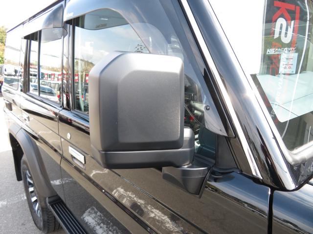 ランドクルーザー７０ ＡＸ　ＡＸ　登録済未使用車　フルノーマル　ＳＤナビ　Ｂｌｕｅｔｏｏｔｈ対応　地デジ　バックカメラ　ＥＴＣ　デフロック　リアヒーター　トヨタセーフティセンス　キーレス　純正マット　前後ドラレコ　コーティング済（33枚目）