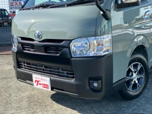 ハイエースバン ロングスーパーＧＬ　アースカラーパッケージ　両側電動スライドドア　スマートキー　レーンアシスト　オートＬＥＤライト　オートマチックハイビーム　ＡＣ１００Ｖ　パノラミックビューモニター　デジタルインナーミラー　寒冷地仕様（2枚目）