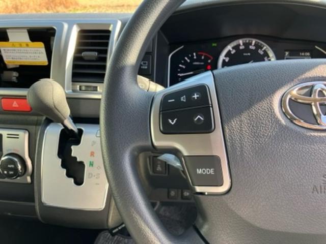 ハイエースバン ロングスーパーＧＬ　アースカラーパッケージ　両側電動スライドドア　スマートキー　レーンアシスト　オートＬＥＤライト　オートマチックハイビーム　ＡＣ１００Ｖ　パノラミックビューモニター　デジタルインナーミラー　寒冷地仕様（39枚目）