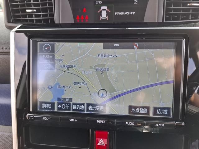 ルーミー カスタムＧ　Ｓ　ドライブレコーダー　ＥＴＣ　バックカメラ　ナビ　ＴＶ　両側電動スライドドア　オートクルーズコントロール　衝突被害軽減システム　アルミホイール　オートライト　ＬＥＤヘッドランプ　スマートキー（6枚目）