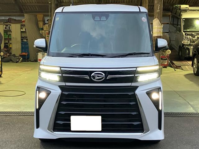 タント カスタムRS スマートキー プッシュスタート 両側電動スライドドア USB入力端子 シートヒーター LEDヘッドランプ オートライト 衝突被害軽減システム クリアランスソナー アイドリングストップ 電動格納ミラー(2枚目)