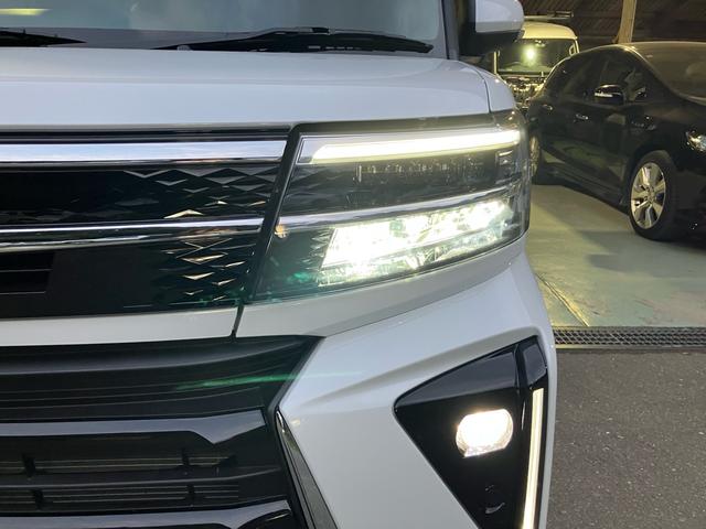 タント カスタムRS スマートキー プッシュスタート 両側電動スライドドア USB入力端子 シートヒーター LEDヘッドランプ オートライト 衝突被害軽減システム クリアランスソナー アイドリングストップ 電動格納ミラー(40枚目)