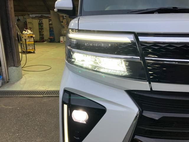 タント カスタムRS スマートキー プッシュスタート 両側電動スライドドア USB入力端子 シートヒーター LEDヘッドランプ オートライト 衝突被害軽減システム クリアランスソナー アイドリングストップ 電動格納ミラー(41枚目)