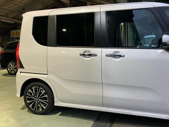 タント カスタムRS スマートキー プッシュスタート 両側電動スライドドア USB入力端子 シートヒーター LEDヘッドランプ オートライト 衝突被害軽減システム クリアランスソナー アイドリングストップ 電動格納ミラー(44枚目)