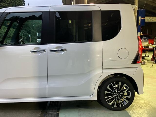 タント カスタムRS スマートキー プッシュスタート 両側電動スライドドア USB入力端子 シートヒーター LEDヘッドランプ オートライト 衝突被害軽減システム クリアランスソナー アイドリングストップ 電動格納ミラー(54枚目)