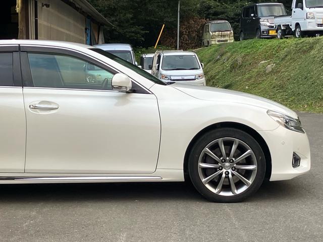 マークX プレミアム TV&ナビ シートヒーター バックカメラ キーレスエントリー プッシュスタート Bluetooth オートクルーズコントロール エアバック パワーウィンドウ オートライト(67枚目)