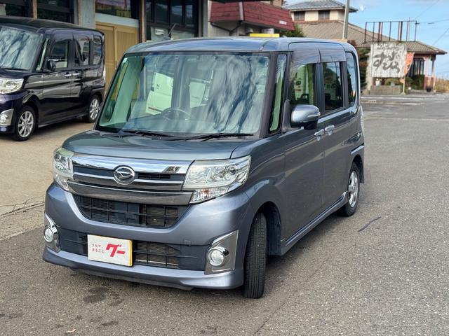 タント カスタムX キーレス プッシュスタート 片側電動スライドドア アルパインナビBluetooth フルセグ 電動格納ミラー パワステ パワーウィンドウ(2枚目)