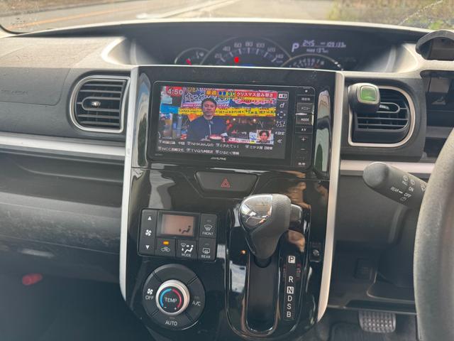 タント カスタムX キーレス プッシュスタート 片側電動スライドドア アルパインナビBluetooth フルセグ 電動格納ミラー パワステ パワーウィンドウ(18枚目)