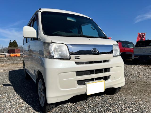 ハイゼットカーゴ クルーズリミテッド　ハイルーフ　社外ナビ（Ｂｌｕｅｔｏｏｔｈ付・フルセグ）　ＥＴＣ　キーレス　電格ミラー　１４インチアルミホイール（3枚目）