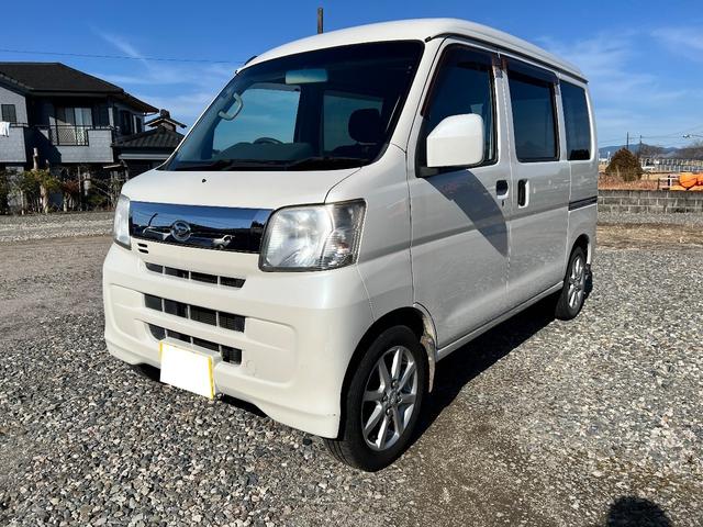 ハイゼットカーゴ クルーズリミテッド　ハイルーフ　社外ナビ（Ｂｌｕｅｔｏｏｔｈ付・フルセグ）　ＥＴＣ　キーレス　電格ミラー　１４インチアルミホイール（4枚目）