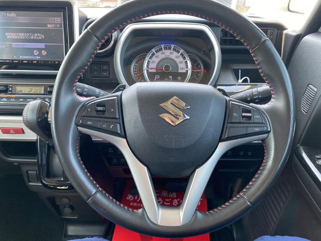 スペーシアカスタム ハイブリッドＸＳターボ　ターボ車　２トーンカラー　８インチナビ（Ｂｌｕｅｔｏｏｔｈ付・フルセグ）　全方位モニター　両側パワースライドドア　ＥＴＣ　前方ドラレコ　オートハイビーム　運転席シートヒーター　純正１５インチアルミ（21枚目）