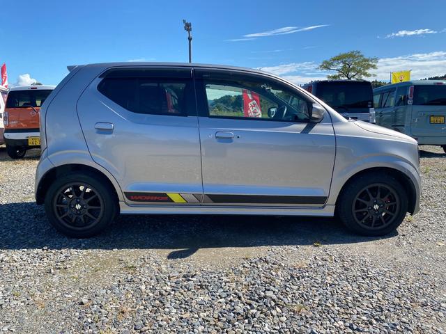 アルトワークス ベースグレード ベースグレード オートマ 前席レカロシート 純正ナビ(ワンセグ) ETC バックカメラ パドルシフト オートライト オートエアコン プッシュスタート(5枚目)