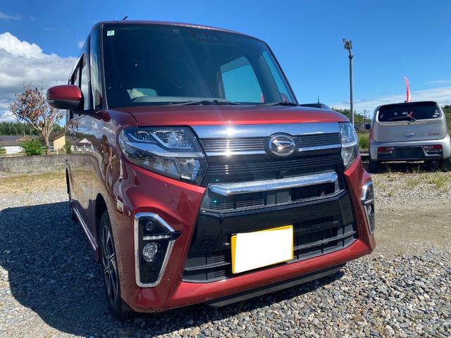 タント カスタムＸセレクション　両側パワースライドドア　純正ナビ（Ｂｌｕｅｔｏｏｔｈ・フルセグＴＶ）　ＥＴＣ　バックカメラ　前席シートヒーター　オートハイビーム　オートエアコン　プッシュスタート　純正１４インチアルミホイール（2枚目）