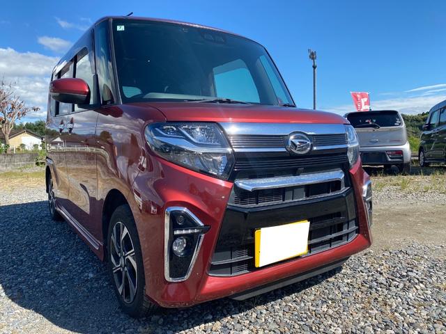 タント カスタムＸセレクション　両側パワースライドドア　純正ナビ（Ｂｌｕｅｔｏｏｔｈ・フルセグＴＶ）　ＥＴＣ　バックカメラ　前席シートヒーター　オートハイビーム　オートエアコン　プッシュスタート　純正１４インチアルミホイール（4枚目）