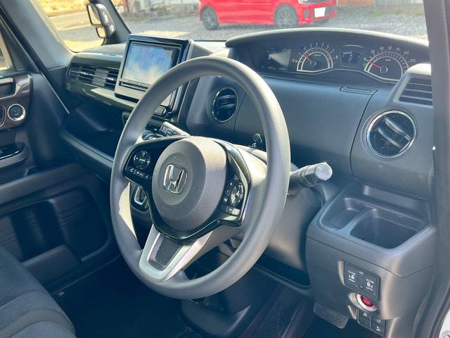 Ｎ－ＢＯＸカスタム Ｇ・Ｌホンダセンシング　２トーン　両側パワースライドドア　社外ナビ（Ｂｌｕｅｔｏｏｔｈ・フルセグ）　ＥＴＣ　バックカメラ　オートハイビーム　オートエアコン　プッシュスタート　クルーズコントロール　純正１４インチアルミホイール（14枚目）