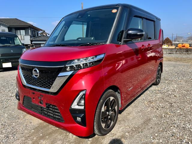 ルークス ハイウェイスター　Ｘ　２トーン　９インチ純正ナビ（Ｂｌｕｅｔｏｏｔｈ・フルセグ）　全周囲カメラ　片側パワースライドドア　前後ドラレコ　ＥＴＣ２．０　後席フィルム施工　オートエアコン　オートハイビーム　純正１４インチアルミ（4枚目）