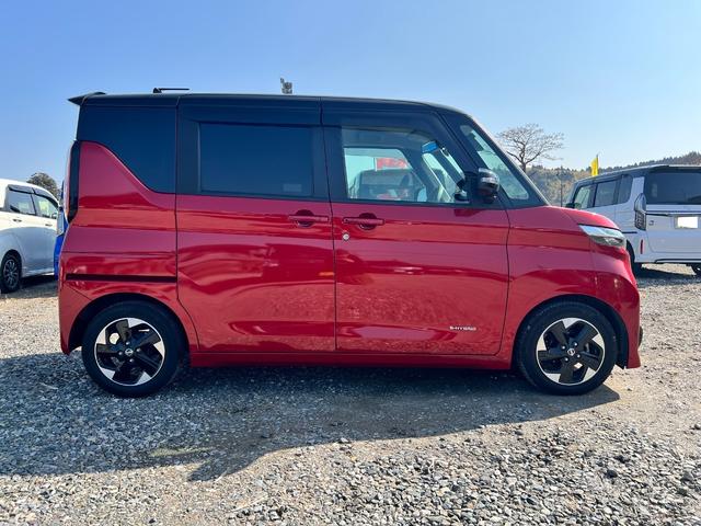 ルークス ハイウェイスター　Ｘ　２トーン　９インチ純正ナビ（Ｂｌｕｅｔｏｏｔｈ・フルセグ）　全周囲カメラ　片側パワースライドドア　前後ドラレコ　ＥＴＣ２．０　後席フィルム施工　オートエアコン　オートハイビーム　純正１４インチアルミ（5枚目）