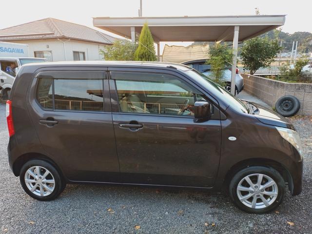 ワゴンR FX ETC キーレスエントリー アイドリングストップ 電動格納ミラー ベンチシート CVT 盗難防止システム ABS CD アルミホイール 衝突安全ボディ エアコン パワーステアリング パワーウィンドウ(13枚目)