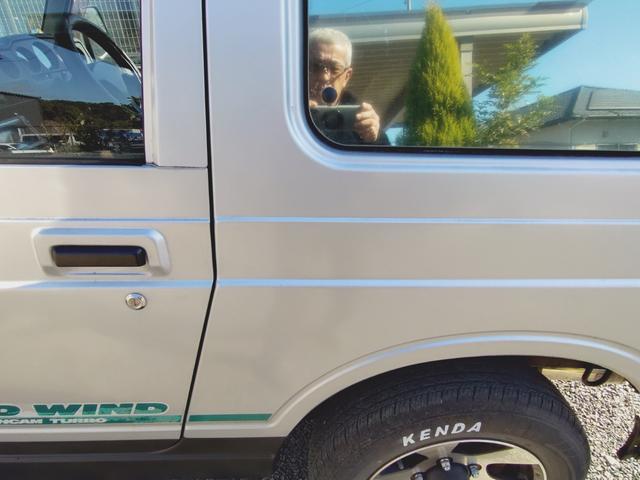 ジムニー ワイルドウインド　４ＷＤ　ＭＴ　アルミホイール　エアコン　社外バンパーＦ．Ｒ（44枚目）