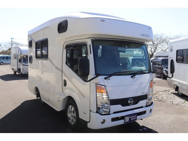 キャンピングカー AtoZ アーデン 7名乗車 FFヒーター 1500Wインバーター ツインサブBT 電子レンジ ルーフベント シンク兼用アウターシャワー 冷蔵庫 サイドオーニング 外部電源 走行充電 ポータブルナビ 給排水ポリタンク(18枚目)