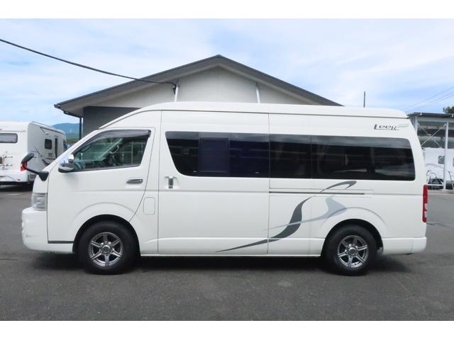 ナッツRV リーク 7名乗車 シンク 冷蔵庫 ツインサブバッテリー 電子レンジ 1000Wインバーター TV アウターシャワー 外部電源 メモリーナビ バックカメラ ETC 網戸 テーブル リアクーラーヒーター(58枚目)