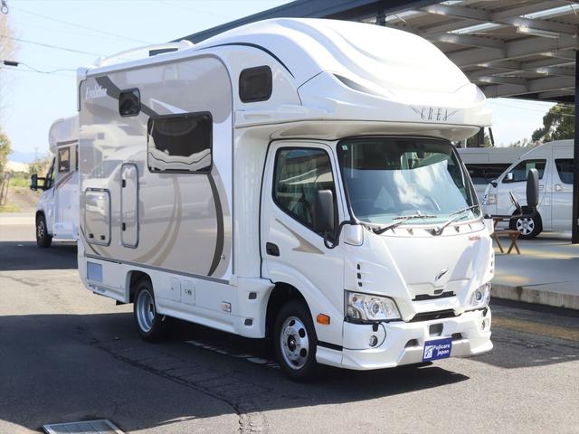 カムロード ナッツＲＶ　クレア　ハイパーエボリューションＮＥＯ５．３Ｘ　４ＷＤ　寒冷地仕様　フェイスパネル・バンパー　前後ドライブレコーダー　強化スタビライザー　サイドオーニング　ポータブルトイレ　ＥＴＣ２．０　ＡＣ１００Ｖコンセント追加　フロアマット（15枚目）