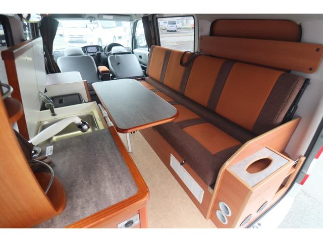 タウンエースバン キャンピングカー広島　ピコ　ポップアップルーフ　キャンピングカー　ＦＦヒーター　３５０Ｗインバーター　外部充電シンク　ポータブル冷蔵庫　サブバッテリー　走行充電　ＳＤナビ　バックカメラ　ＥＴＣ　フロントスポイラー（56枚目）