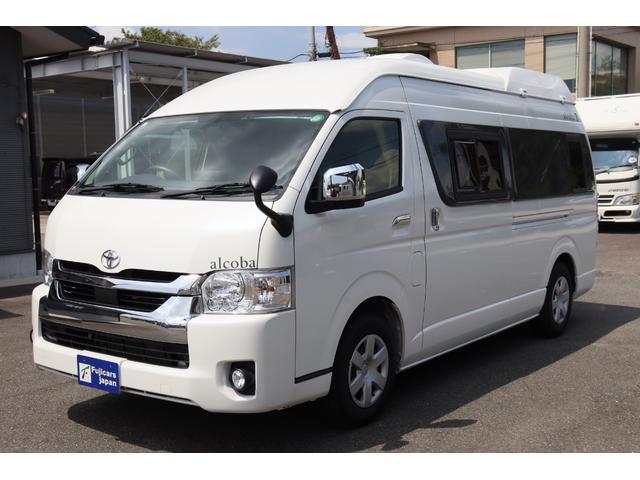 ハイエースバン トイファクトリー　アルコーバグランデ　家庭用エアコン　ＦＦヒーター　エアロソーラー　インバーター１５００Ｗ　マックスファン　カセットトイレ　電子レンジ　テレビ　ＬＥＤヘッドライト　パワスラ　スタビライザー　９インチナビ　前後ドラレコ（37枚目）