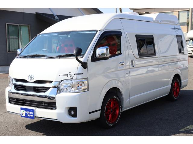 ハイエースバン トイファクトリー　ＧＴ　カーサブラックＥＤ　グランデ／クールコンプシステム（家庭用エアコン）／エアロソーラー／テレビ／ＦＦヒーター／ブリッド２脚／電子レンジ／内部電源／デジタルインナードラレコ／ＥＴＣ／特別色エアロウィンドウ／キャンピングカー（17枚目）