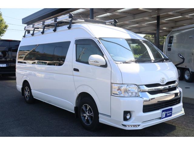 ハイエースバン ＲＶランド　リノ　キャンピングカー　ＦＦヒーター　インバーター１５００Ｗ　ソーラーパネル２枚　ツインサブＢＴ　冷蔵庫　電子レンジ　外部電源　走行充電　ＬＥＤヘッドライト　社外１０インチナビ　ＥＴＣ　４ＷＤ　前後ドラレコ（17枚目）