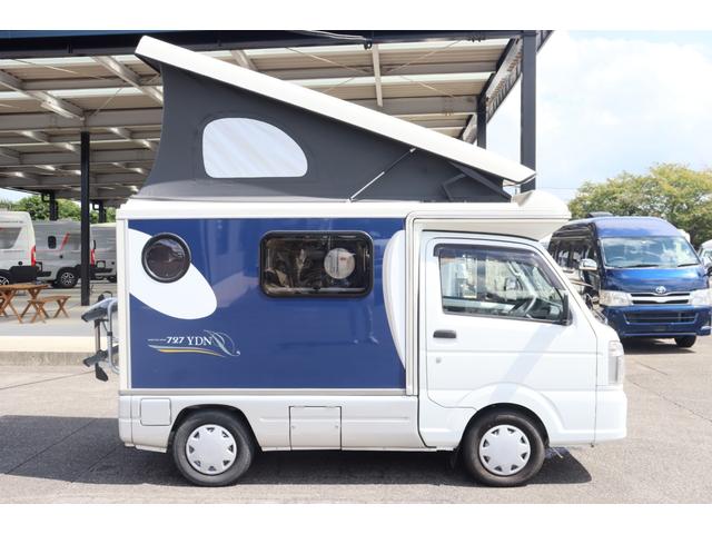 キャリイトラック インディアナＲＶ　インディ７２７　タイプＳ　ポップアップルーフ／ＦＦヒーター／１５００Ｗインバーター／サブバッテリー／リアスピーカー／メモリーナビ／ＥＴＣ／ドライブレコーダー／常時バックモニター／サイクルキャリア／社外ショック／キャンピングカー（37枚目）