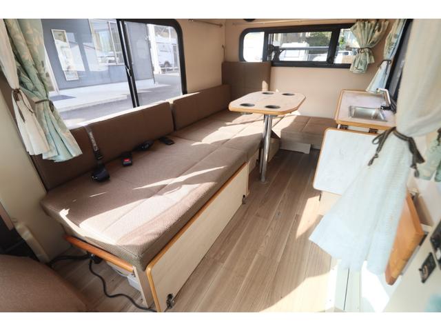 ハイゼットトラック バンショップミカミ　テントムシ　ポップアップルーフ／８ナンバー／ソーラーパネル／シンク／サブバッテリー／走行充電／外部充電／１５００Ｗインバーター／サイクルキャリア／メモリーナビ／バックカメラ／軽キャン／キャンピングカー（3枚目）