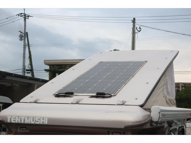 ハイゼットトラック バンショップミカミ　テントムシ　ポップアップルーフ／８ナンバー／ソーラーパネル／シンク／サブバッテリー／走行充電／外部充電／１５００Ｗインバーター／サイクルキャリア／メモリーナビ／バックカメラ／軽キャン／キャンピングカー（19枚目）