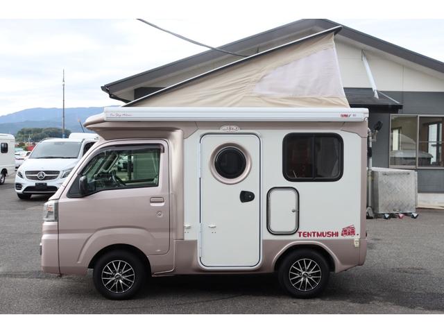 ハイゼットトラック バンショップミカミ　テントムシ　ポップアップルーフ／８ナンバー／ソーラーパネル／シンク／サブバッテリー／走行充電／外部充電／１５００Ｗインバーター／サイクルキャリア／メモリーナビ／バックカメラ／軽キャン／キャンピングカー（23枚目）