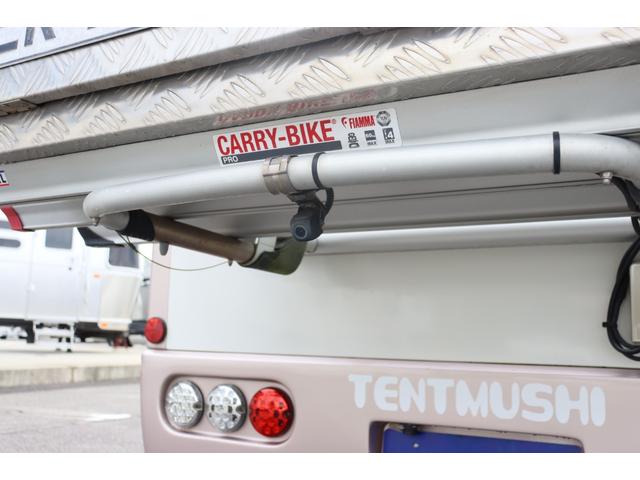 ハイゼットトラック バンショップミカミ　テントムシ　ポップアップルーフ／８ナンバー／ソーラーパネル／シンク／サブバッテリー／走行充電／外部充電／１５００Ｗインバーター／サイクルキャリア／メモリーナビ／バックカメラ／軽キャン／キャンピングカー（27枚目）