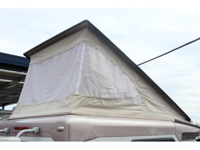 ハイゼットトラック バンショップミカミ　テントムシ　ポップアップルーフ／８ナンバー／ソーラーパネル／シンク／サブバッテリー／走行充電／外部充電／１５００Ｗインバーター／サイクルキャリア／メモリーナビ／バックカメラ／軽キャン／キャンピングカー（32枚目）