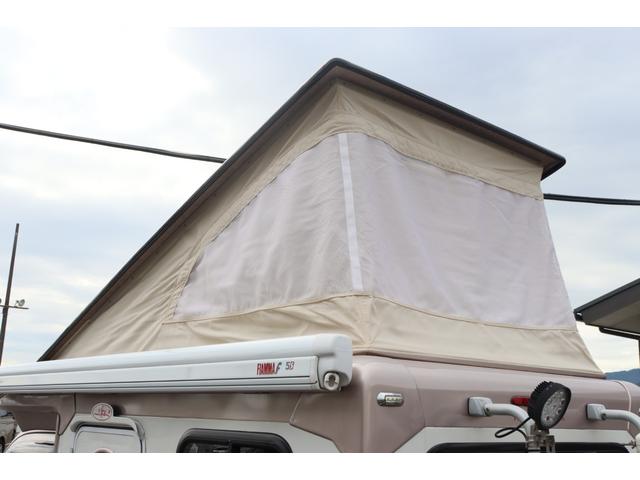 ハイゼットトラック バンショップミカミ　テントムシ　ポップアップルーフ／８ナンバー／ソーラーパネル／シンク／サブバッテリー／走行充電／外部充電／１５００Ｗインバーター／サイクルキャリア／メモリーナビ／バックカメラ／軽キャン／キャンピングカー（33枚目）