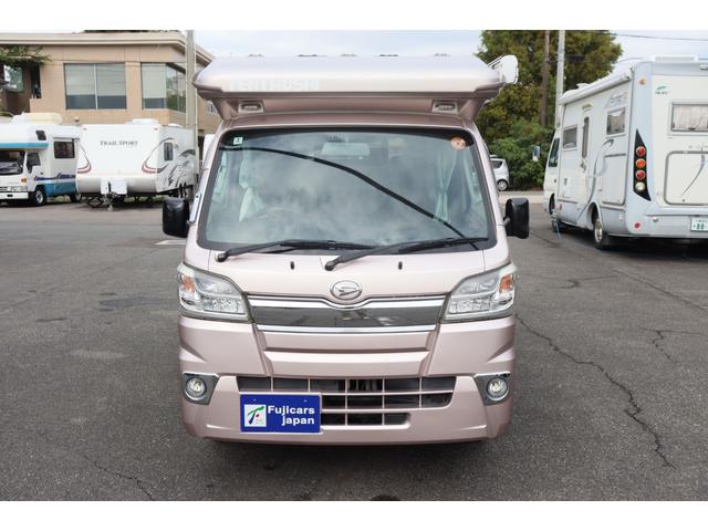 ハイゼットトラック バンショップミカミ　テントムシ　ポップアップルーフ／８ナンバー／ソーラーパネル／シンク／サブバッテリー／走行充電／外部充電／１５００Ｗインバーター／サイクルキャリア／メモリーナビ／バックカメラ／軽キャン／キャンピングカー（34枚目）