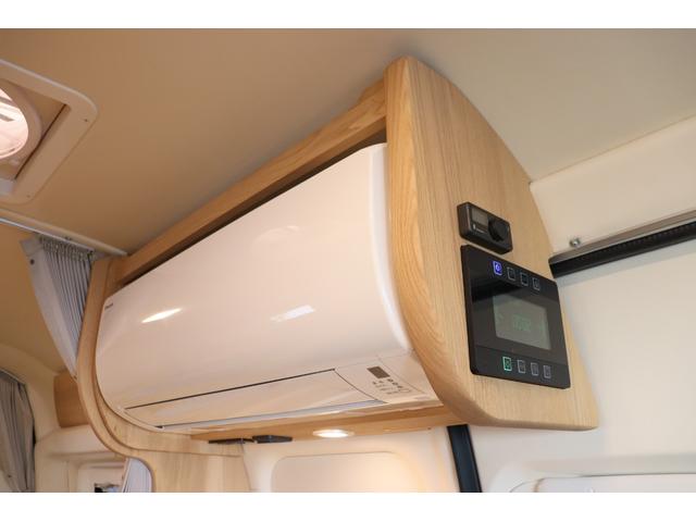 ハイエースバン トイファクトリー　バーデン　カリモク　グランデ仕様　クールコンプシステム　エアロソーラー　ＦＦヒーター　マックスファン　電子レンジ　テレビ　内部電源　トイファクトリー製強化リーフ　リアスタビライザー　オーリンズショック　１０インチナビ　キャンピングカー（43枚目）