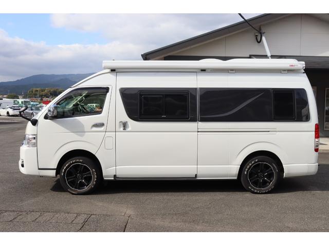 ハイエースバン トイファクトリー　バーデン　カリモク　グランデ仕様　クールコンプシステム　エアロソーラー　ＦＦヒーター　マックスファン　電子レンジ　テレビ　内部電源　トイファクトリー製強化リーフ　リアスタビライザー　オーリンズショック　１０インチナビ　キャンピングカー（47枚目）