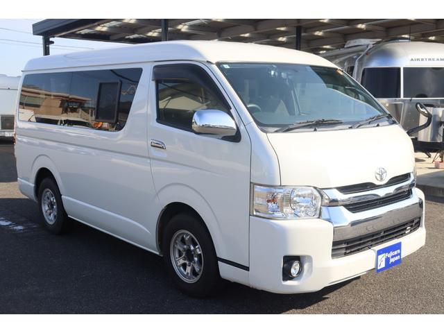 ハイエースワゴン FOCS フォックス DSプレミアム 10人乗り/350Wインバーター/サブバッテリー/走行充電/外部充電/DC冷蔵庫/フリップダウンモニター/ナビ切替スイッチ/メモリーナビ/バックカメラ/前後ドラレコ/キャンピングカー(17枚目)