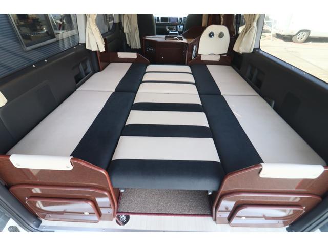 ハイエースワゴン FOCS フォックス DSプレミアム 10人乗り/350Wインバーター/サブバッテリー/走行充電/外部充電/DC冷蔵庫/フリップダウンモニター/ナビ切替スイッチ/メモリーナビ/バックカメラ/前後ドラレコ/キャンピングカー(42枚目)