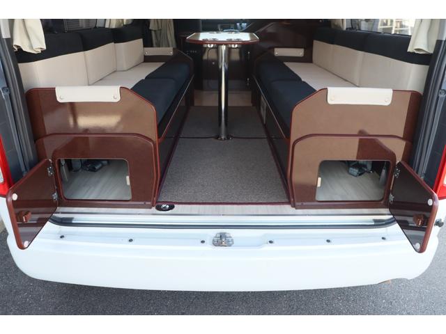 ハイエースワゴン FOCS フォックス DSプレミアム 10人乗り/350Wインバーター/サブバッテリー/走行充電/外部充電/DC冷蔵庫/フリップダウンモニター/ナビ切替スイッチ/メモリーナビ/バックカメラ/前後ドラレコ/キャンピングカー(52枚目)