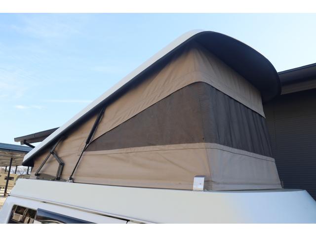 エブリイ ジョインターボ フィールドライフ コング 登録遅れ キャンピングカー 車中泊 ポップアップルーフ サブバッテリー シンク 走行充電 外部電源 リフトアップ 社外15インチアルミホイール ナビ ETC(43枚目)