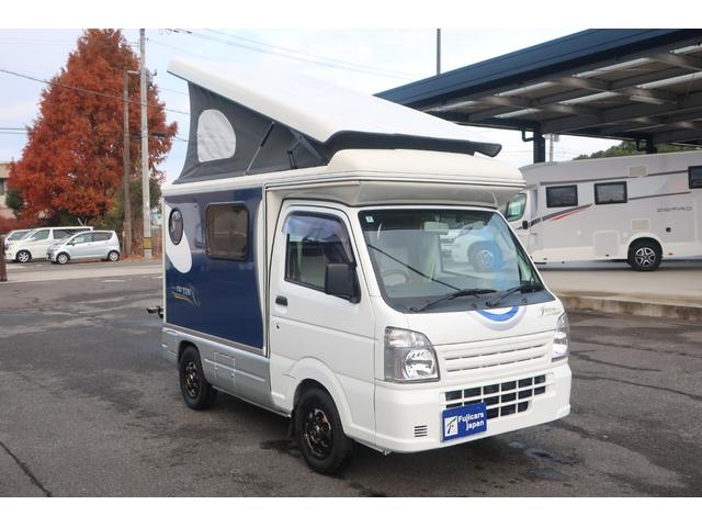キャリイトラック インディアナＲＶ　インディ７２７　タイプＳ　ＦＦヒーター　インバーター１５００Ｗ　ポップアップルーフ　ワンオーナー車　テレビ　サブバッテリー　シンク　外部電源　走行充電　ナビ切替スイッチ　社外ナビ　Ｂｌｕｅｔｏｏｔｈ　フルセグ　キャンピングカー（26枚目）