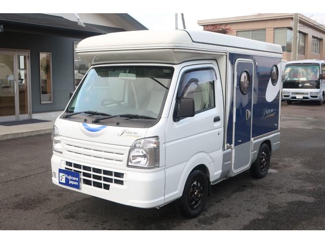キャリイトラック インディアナＲＶ　インディ７２７　タイプＳ　ＦＦヒーター　インバーター１５００Ｗ　ポップアップルーフ　ワンオーナー車　テレビ　サブバッテリー　シンク　外部電源　走行充電　ナビ切替スイッチ　社外ナビ　Ｂｌｕｅｔｏｏｔｈ　フルセグ　キャンピングカー（29枚目）
