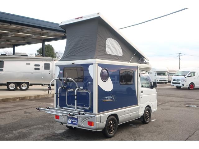 キャリイトラック インディアナＲＶ　インディ７２７　タイプＳ　ＦＦヒーター　インバーター１５００Ｗ　ポップアップルーフ　ワンオーナー車　テレビ　サブバッテリー　シンク　外部電源　走行充電　ナビ切替スイッチ　社外ナビ　Ｂｌｕｅｔｏｏｔｈ　フルセグ　キャンピングカー（46枚目）
